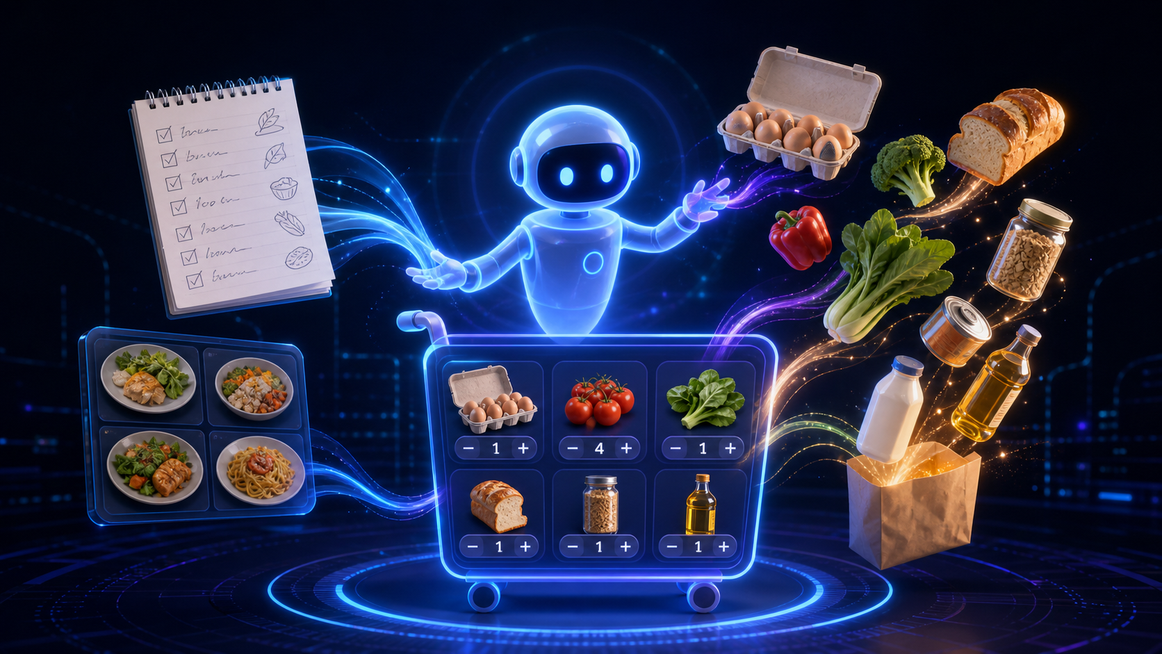 AI đi chợ không chỉ cần biết món gì ngon, nó còn phải hiểu trứng được bán theo vỉ