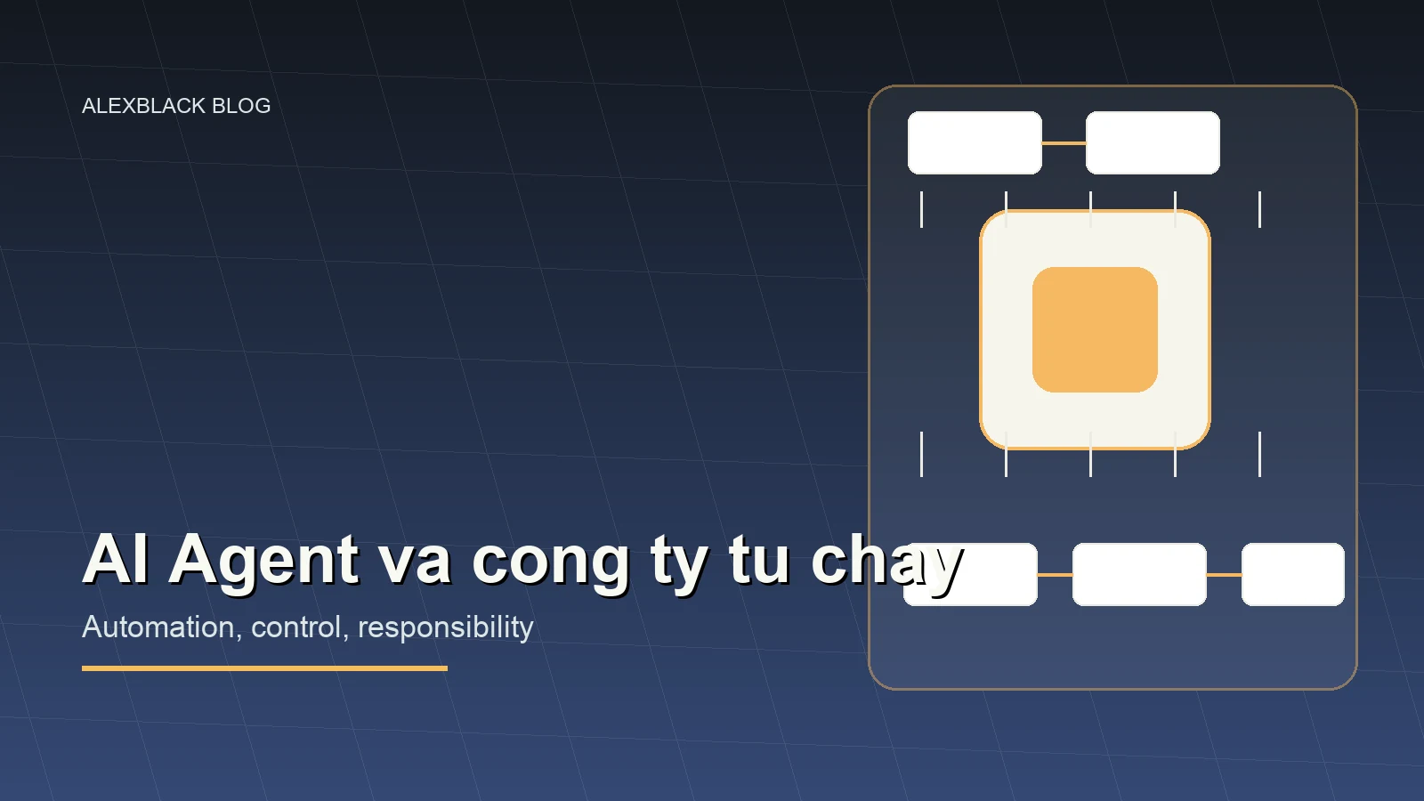 AI Agent và giấc mơ công ty tự chạy. Robot làm việc được, nhưng ai chịu trách nhiệm?