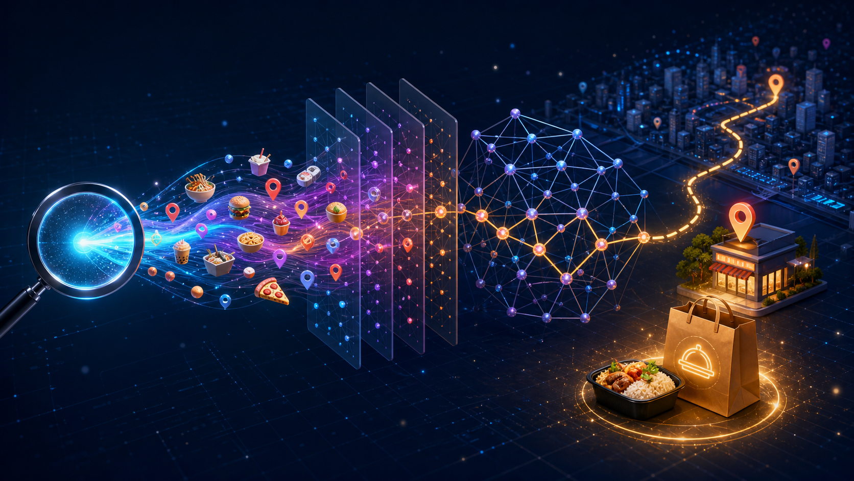 Search ở quy mô Uber Eats: Máy không cần đọc đúng chữ, nó phải hiểu người đang đói muốn gì