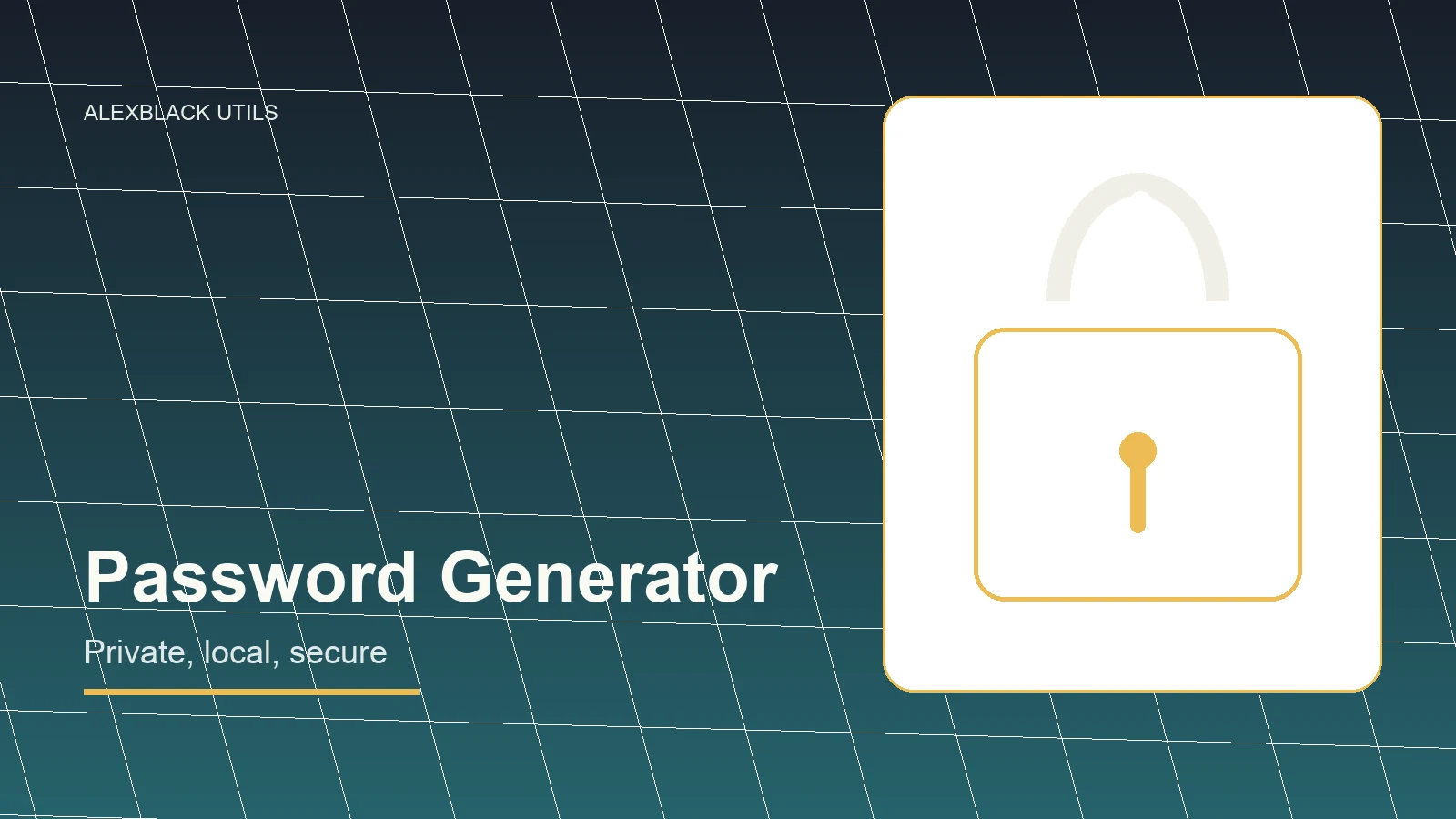 Chương trình sinh password ngẫu nhiên